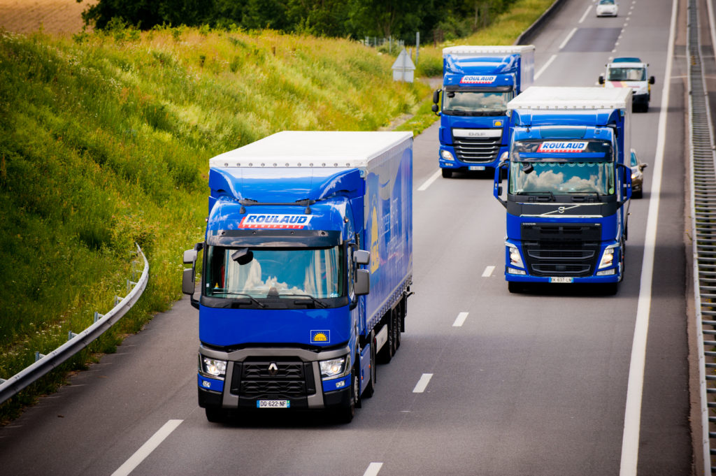 Transport routier national et international pour les entreprises