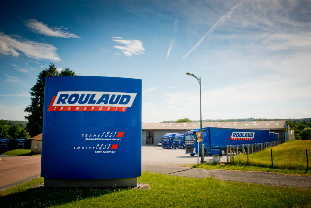 Pôle transport à St Laurent sur Gorre (87, Limousin). Stockage de marchandise et transport routier.